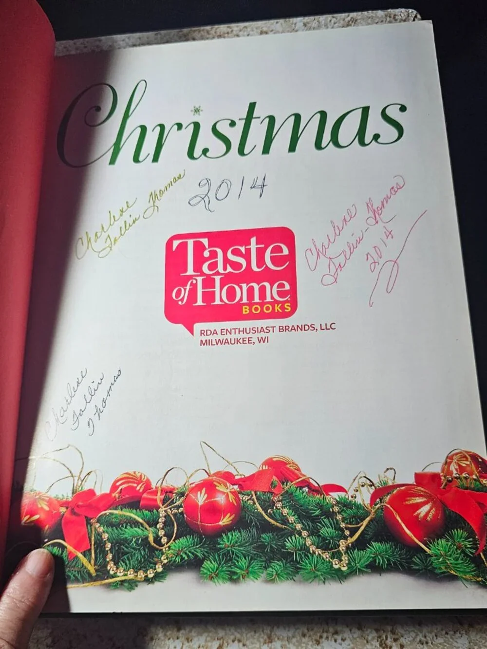 Taste of Home - Christmas 2014 - Preowned